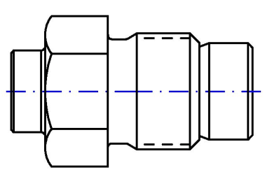 Varf duza injectie, standard Arburg L=20mm