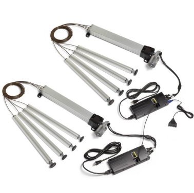 Sistem hidraulic actionat electric Movotec Dual Drive Bolt-On cursa 400 mm, 907 kg