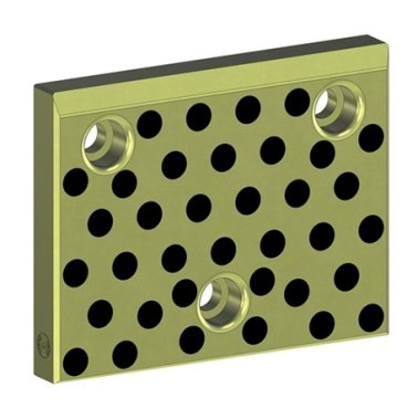 Placa autolubrificanta de alunecare VDI 3357 seria E40.12, 80x250 mm