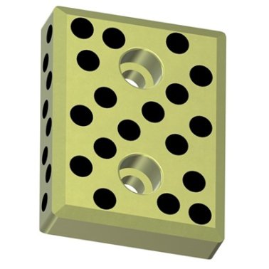 Bara autolubrificanta de alunecare seria E42.10, 75x100x38 mm