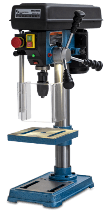 Masina de gaurit cu coloana transmisie curea trapezoidala SCANTOOL 13A