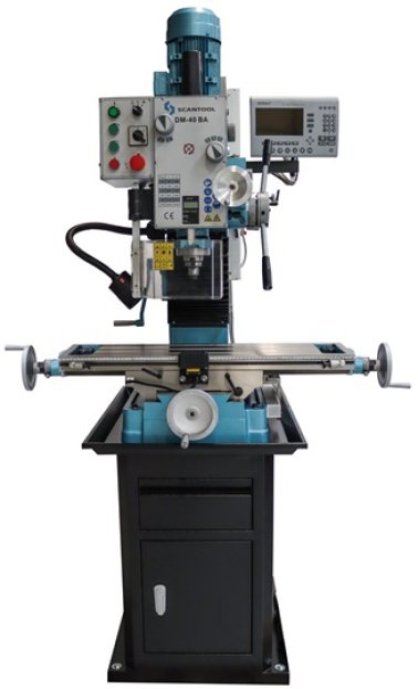 Masina de frezat si gaurit cu coloana SCANTOOL DM-40BA