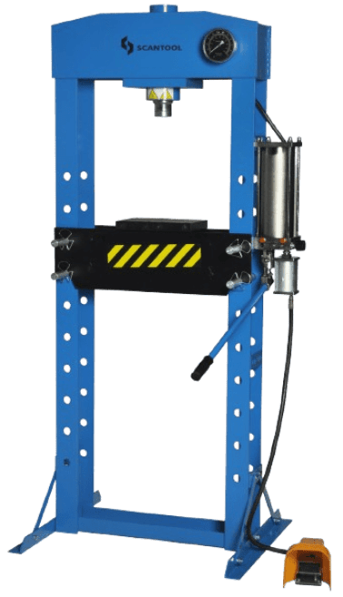 Presa atelier actionata pneumatic cu pedala picior sau manual WSP 20P