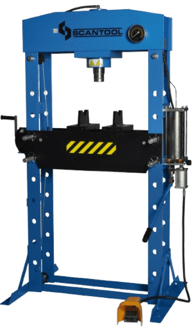 Presa atelier actionata pneumatic cu pedala picior sau manual WSP 50P