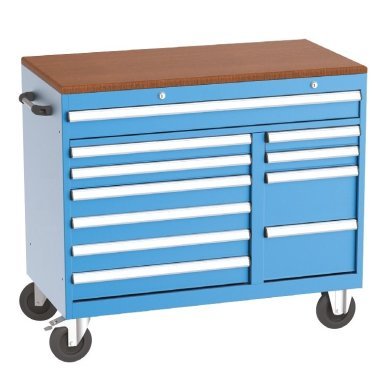 Banc de lucru mobil cu 11 sertare, 1120x570x960mm