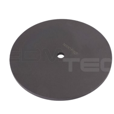 Electrod electroeroziune GRAFIT forma de disc cu gaura de trecere