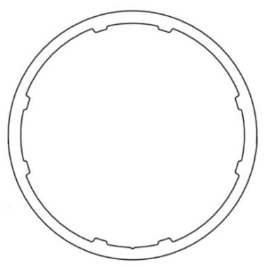 Profil aluminiu rotund compatibil ITEM, Ø30mm