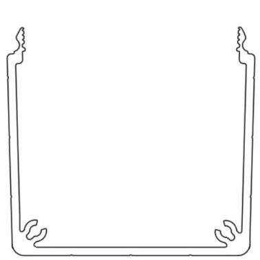 Profil aluminiu compatibil ITEM, Canal I KK6060 60x57.5mm Lungime=3000mm