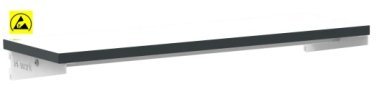 Raft ESD disipativ pentru banc de lucru ESD 890/300 mm gri deschis