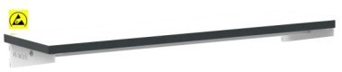 Raft ESD disipativ pentru banc de lucru ESD 990/300 mm gri deschis