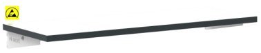 Raft ESD disipativ pentru banc de lucru ESD 990/400 mm negru