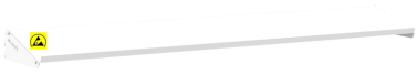 Raft ESD metalic pentru banc de lucru ESD 1940x300 mm gri deschis