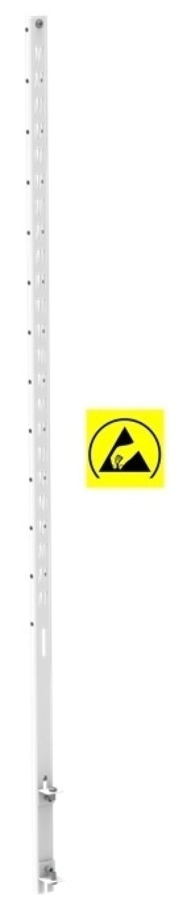 Stalp ESD vertical de mijloc negru