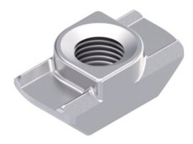 Piulita din otel zincat fanta T canal 6 mm profil aluminiu BOSCH REXROTH