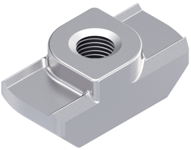 Piulita din otel zincat fanta T canal 8 mm M4 profil aluminiu BOSCH REXROTH