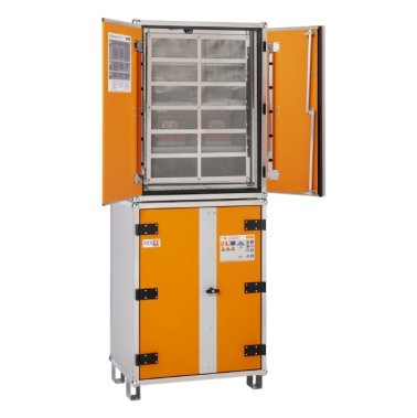 Dulap depozitare si transport baterii litiu-ion lockEx 8/20 cu picioare