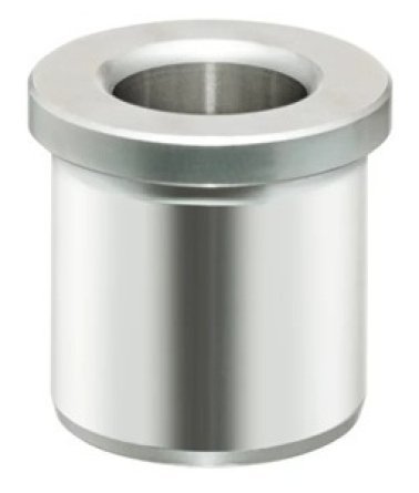 Bucsa de pozitionare din otel inoxidabil cu guler DIN 172 A EH 23112. d1=4.1 mm l1=8 mm