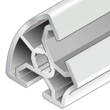 Profil aluminiu BOSCH REXROTH 30x60° 6070 mm neprelucrat