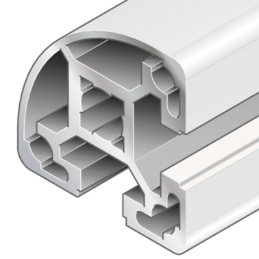Profil aluminiu BOSCH REXROTH 40x40L R 6070 mm neprelucrat