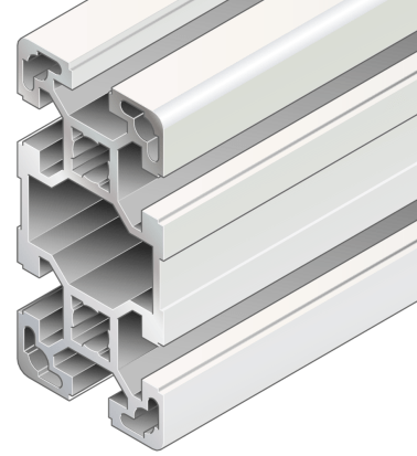 Profil aluminiu BOSCH 40x80L 60-6000 mm M12/-