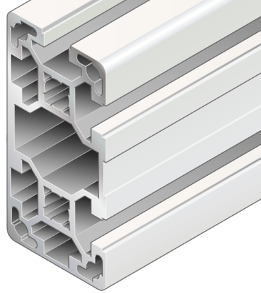 Profil aluminiu BOSCH REXROTH 40x80L 3NVS 50-6070 mm neprelucrat