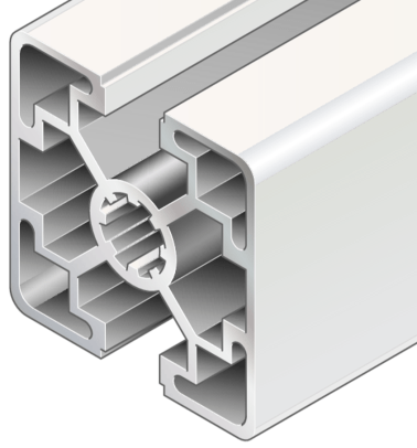 Profil aluminiu BOSCH REXROTH 45x45L 2N 50-6070 mm neprelucrat