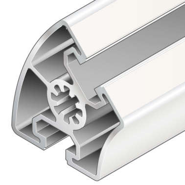 Profil aluminiu BOSCH REXROTH 45x45° 6070 mm neprelucrat
