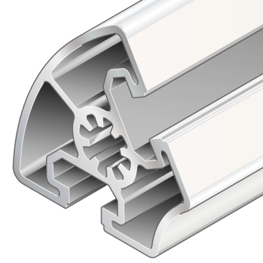Profil aluminiu BOSCH REXROTH 45x60° 50-6070 mm Quick & Easy