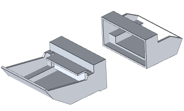 Cupa graifer si stut umplere sistem Vario BOSCH REXROTH 90x45 mm