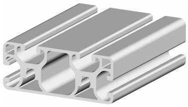 Profil aluminiu compatibil ITEM 80x32L LIGHT Canal 8