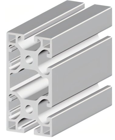 Profil aluminiu compatibil ITEM 40x80L4N Sistem X40 Canal 8