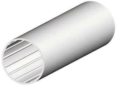 Profil aluminiu rotund compatibil ITEM I D32 Ø32mm