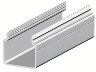 Profil aluminiu special tip canal compatibil ITEM I KK3030E