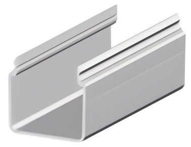 Profil aluminiu special tip canal compatibil ITEM I KK4040E