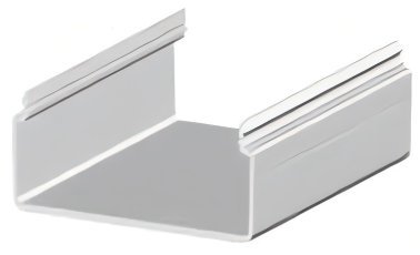 Profil aluminiu special tip canal compatibil ITEM I KK4080E