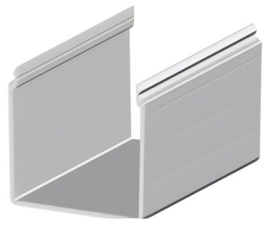 Profil aluminiu special tip canal compatibil ITEM I KK6060E