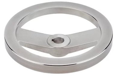 Roata de manevra cu spite aluminiu fara maner EH 24610.0141