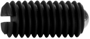Surub de presiune plastic negru cu bila INOX M10 EH 22040.0610