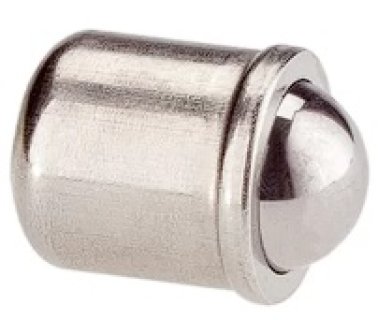 Stift de presiune cu guler si bila INOX d1=8 mm EH 22080.1008