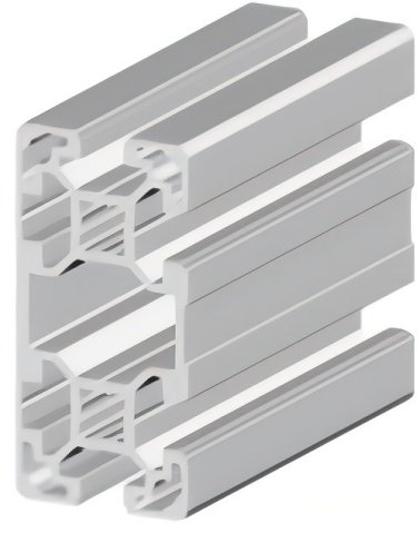 Profil aluminiu standard industrial 40x80L4N LIGHT Canal 10