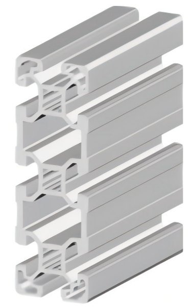Profil aluminiu standard industrial 40x120 LIGHT Canal 10