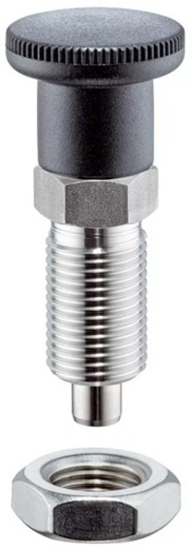 Opri­toare cu in­de­xare cu guler hexagonal si blocator INOX A4 EH 22120.1180