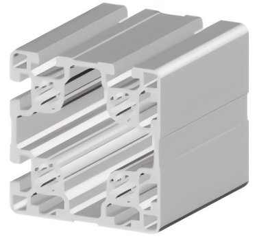 Profil aluminiu standard industrial 90x90L4NE LIGHT Canal 10