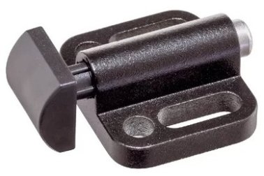 Stif­turi cu arc de apa­sare placuta plastic cu flansa de montaj orizontala EH 22170.1505