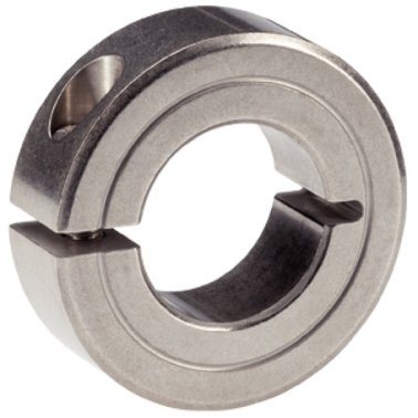 Inel de pozitionare si blocare crestat din INOX d1=16 mm EH 25069.0116