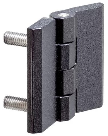 Balamale cu filete de montaj din zinc turnat sub presiune negru b1=40 mm EH 25160.0250