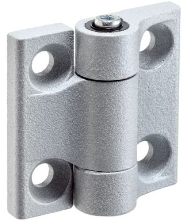 Balamale cu frictiune reglabile arginti b1=60 mm EH 25160.0410