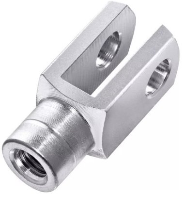 Capat tija filet interior de stanga cu furca fara stift DIN 71752 din otel d1=16 mm EH 22983.2116