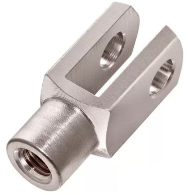 Capat tija filet interior standard cu furca fara stift DIN 71752 din INOX d1=12 mm EH 22983.3012