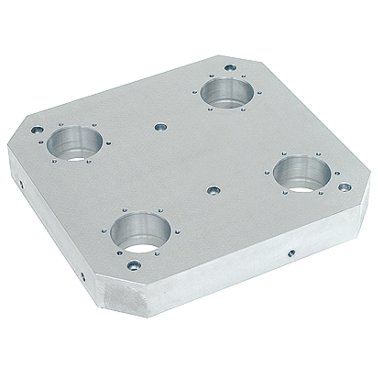 Plăci de bază, pentru 4 elemente de legătură, acţionare simplă | 1990.170